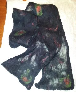 black nuno scarf